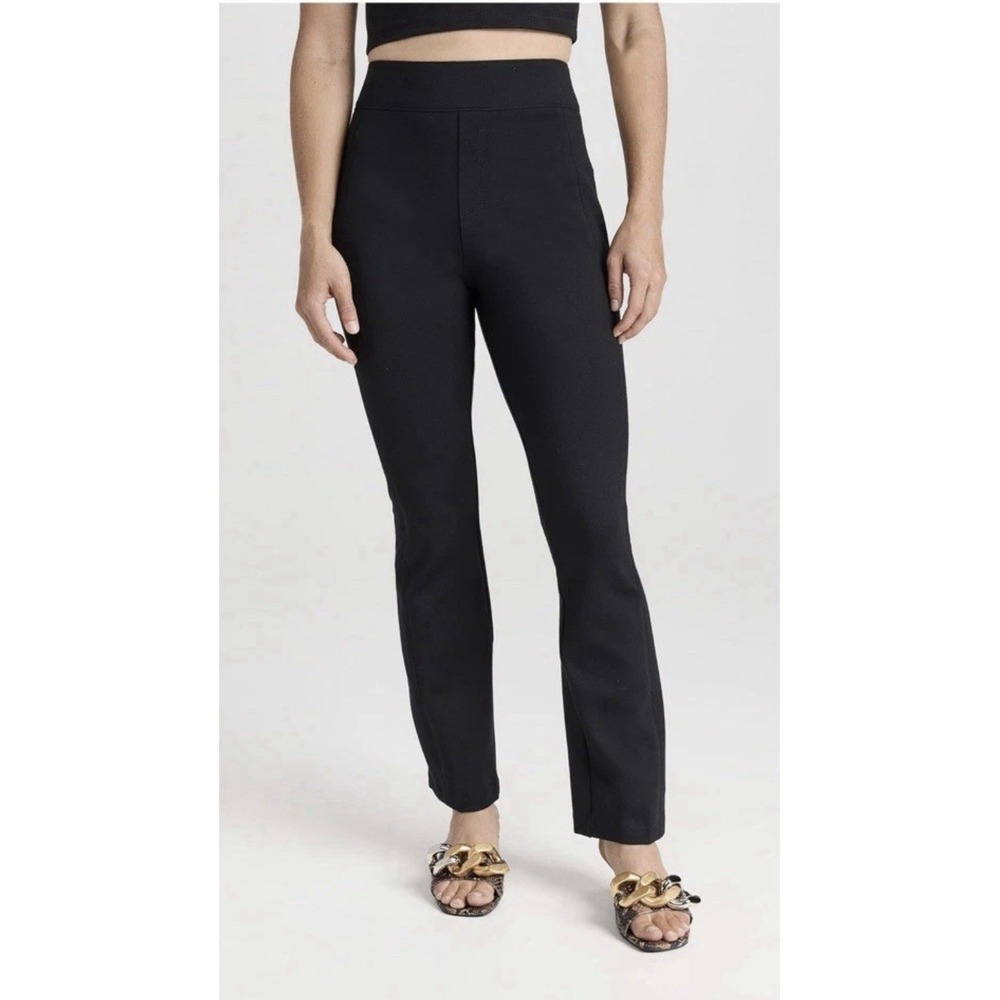 Women's The Perfect Pant Slim Straight Pants Spanx Black Size XS $138 20254R